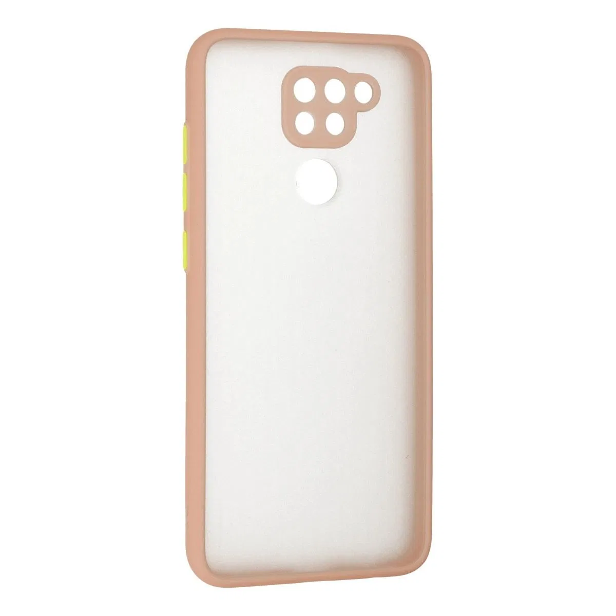 Xiaomi Redmi Note 9 Kılıf Montreal Silikon Kapak - Pembe görsel 3