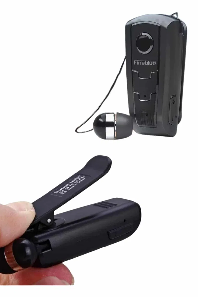 Mikrofonlu Makaralı Bluetooth Kulakiçi Kulaklık Android ve İOS Uyumlu Yeni Nesil görsel 3