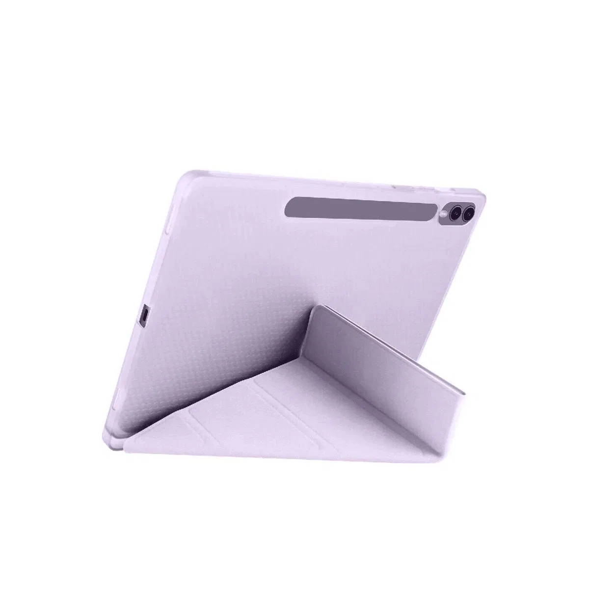 Samsung Galaxy X610 Tab S9 Fe Plus 12. 4 Kılıf Kalemlikli Mars Tablet Kılıfı - Lila görsel 5