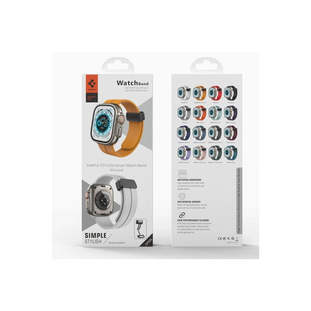 Apple Watch 38mm Kr412 Elegance Stylısh Kordon (saat Değildir) - Lila görsel 3