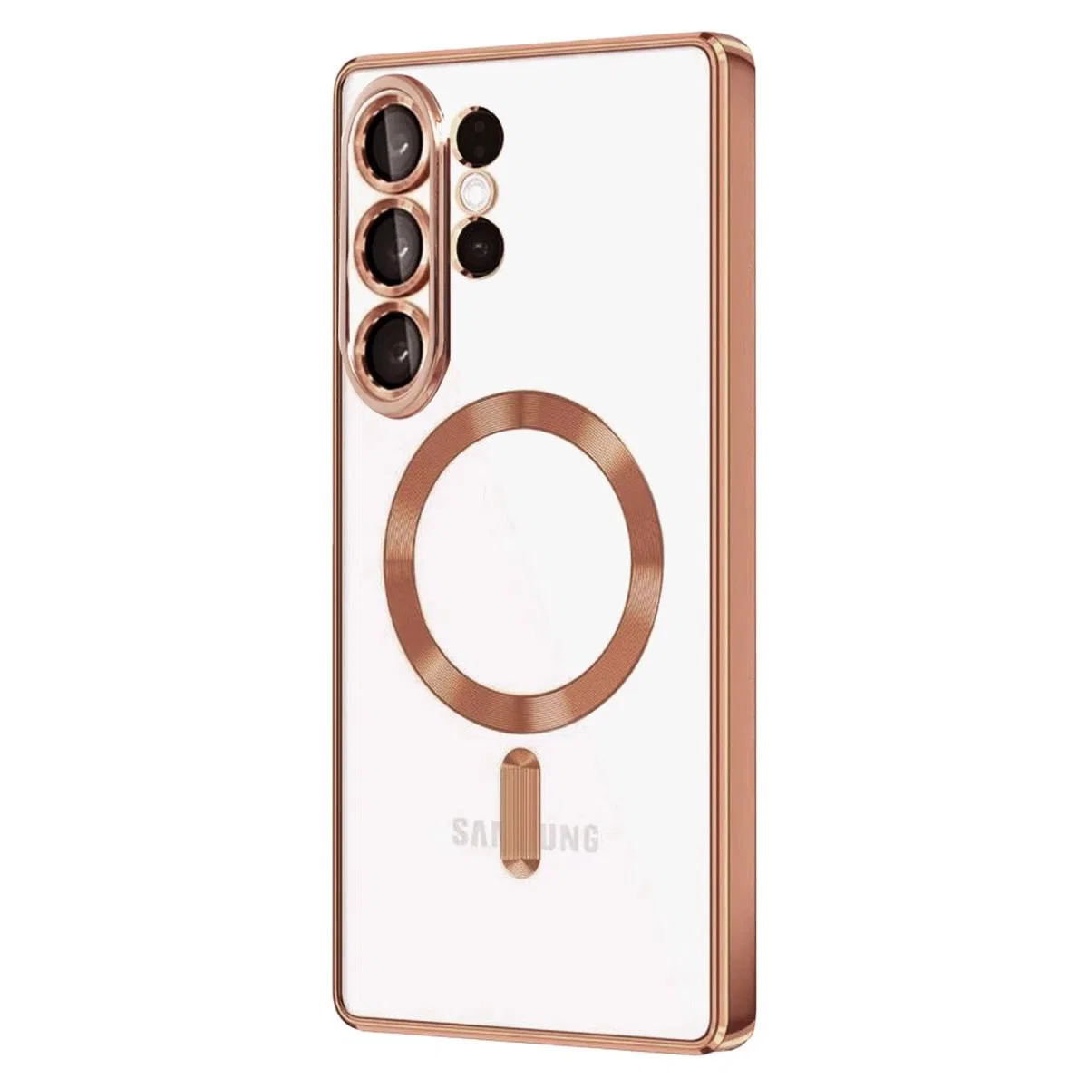 Samsung Galaxy S26 Ultra Kross Magneticsafe Kapak - Çöl Titanyum görsel 2