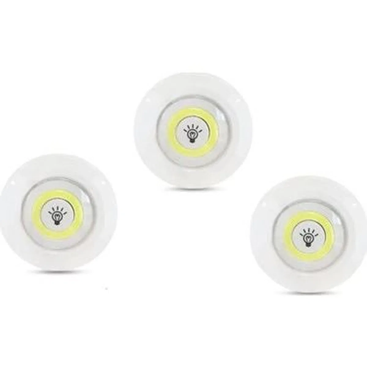 Kablosuz Uzaktan Kumandalı 3lü Led Lamba Seti görsel 3