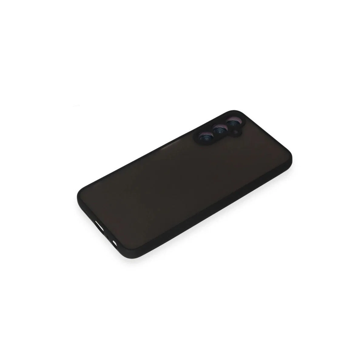 Samsung Galaxy A05s Kılıf Montreal Silikon Kapak - Siyah görsel 4