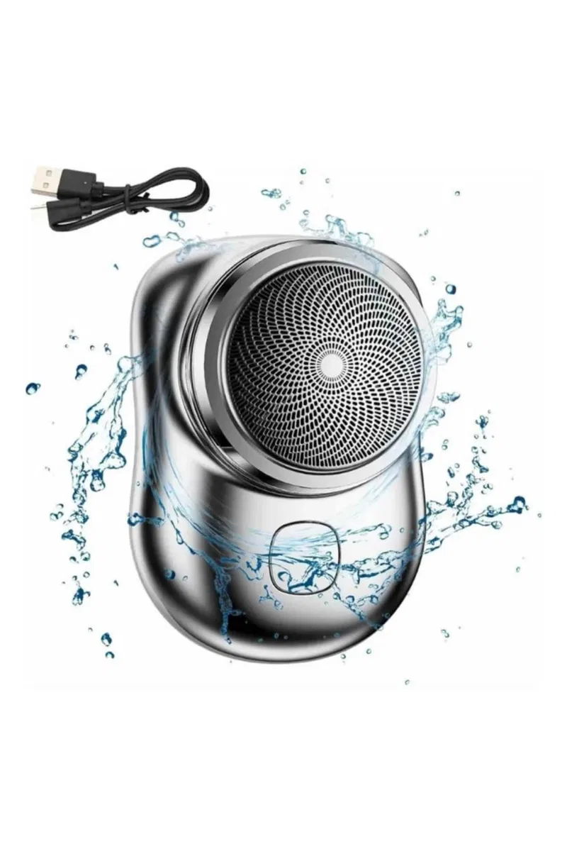 Mini Sıfır Sakal Yanak Tıraş Makinesi USB Şarjlı Sıfır Sakal Taşınabilir Korumalı görsel 3