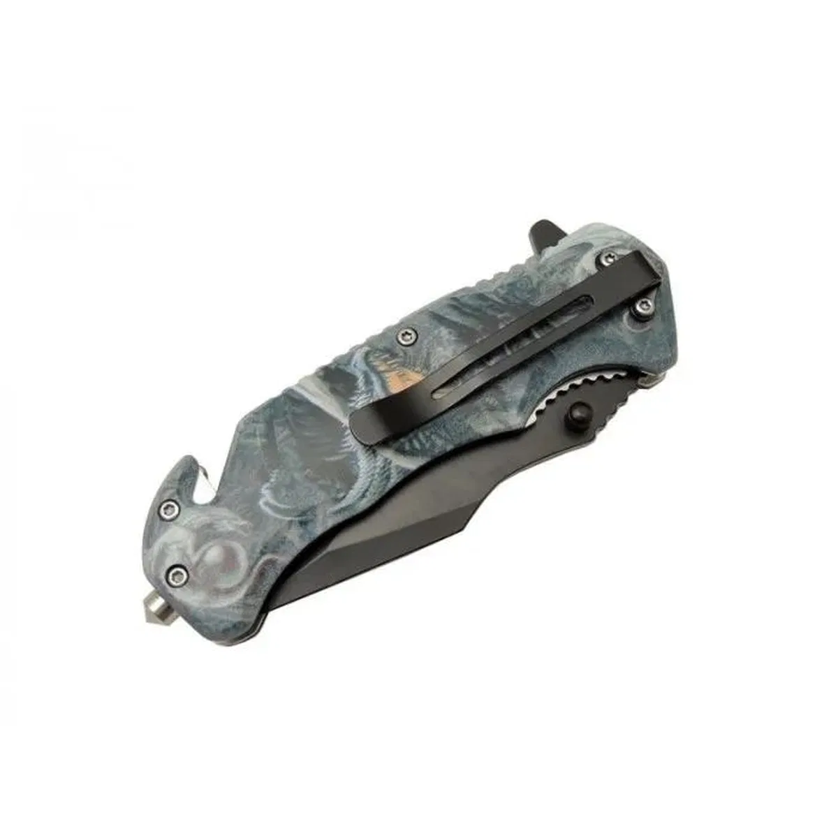 Kurtarma Çakısı 21, 5 Cm Yarı Otomatik, Kemerlikli görsel 2