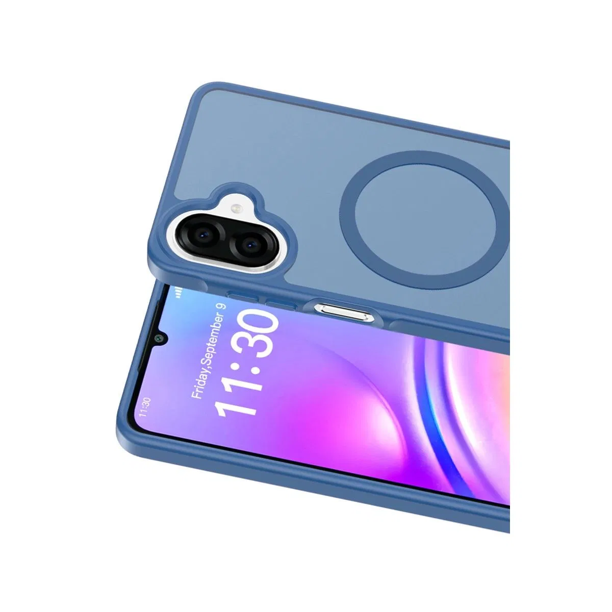 Joko Samsung Galaxy A07 4g Jota Magsafe Kapak - Lacivert görsel 3