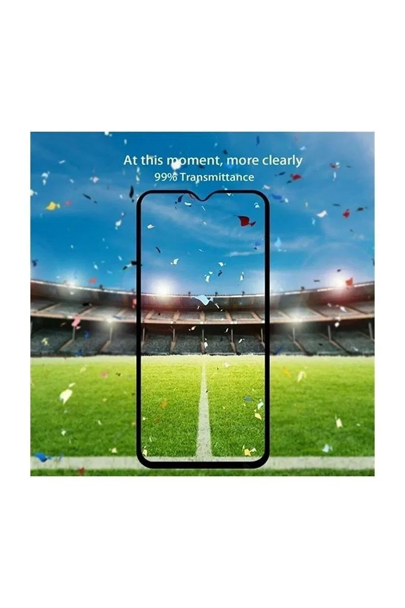 Samsung A30 Uyumlu 9d Tam Kaplayan Parmak Izi Bırakmayan Ekran Koruyucu Film görsel 3