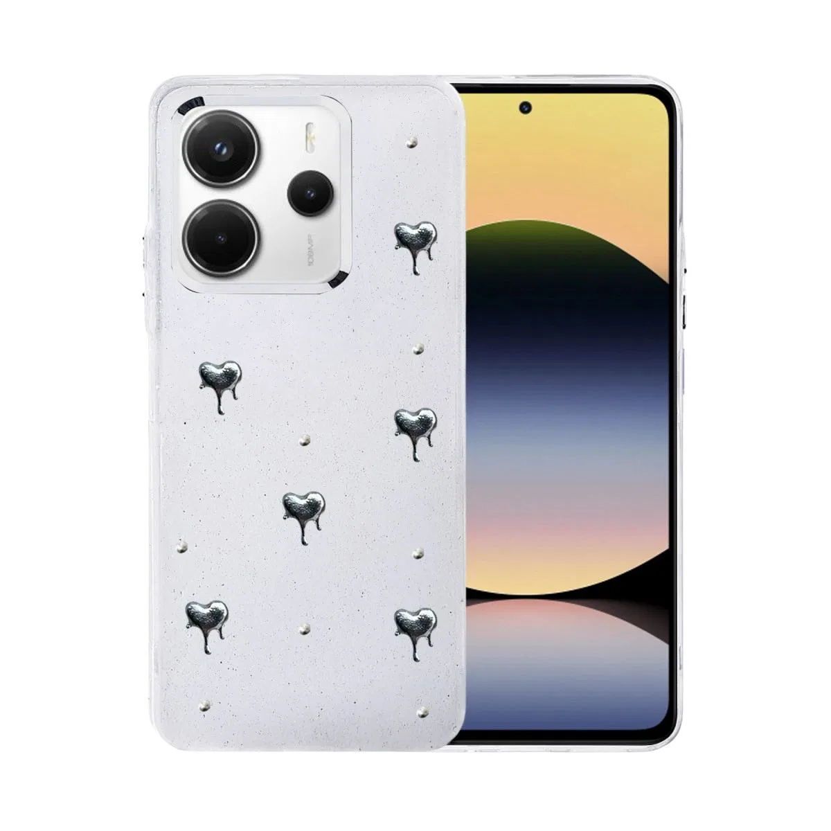 Xiaomi Redmi Note 14 4g Fiyonk Desenli Kapak - Desen 1