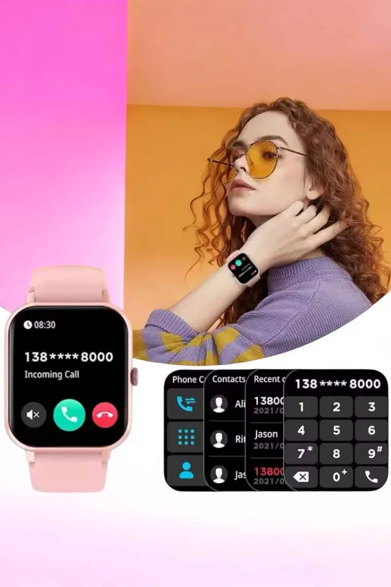 Akıllı Saat iOS ve Android ile Uyumlu Şık ve Çok Fonksiyonlu görsel 5