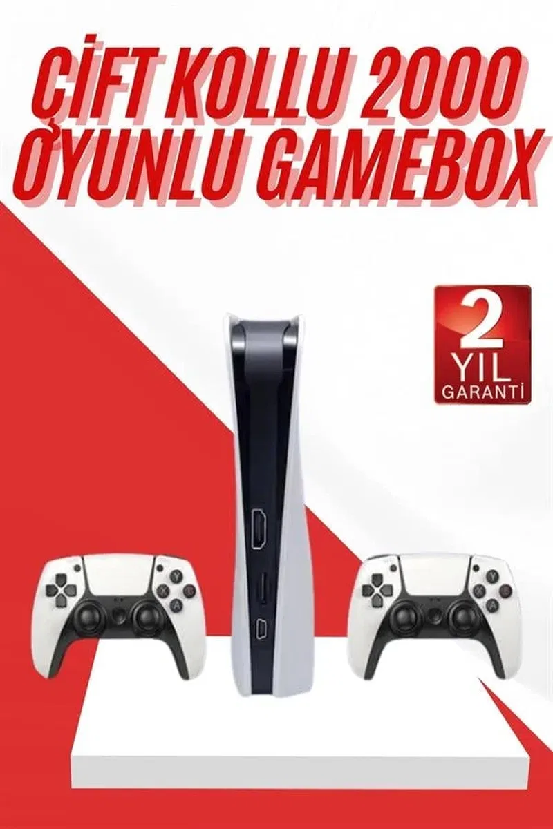 Yeni nesil 4k Hd 2. 4g Kablosuz Kol 3000 Oyunlu Game Station Retro Atari Game Box görsel 2