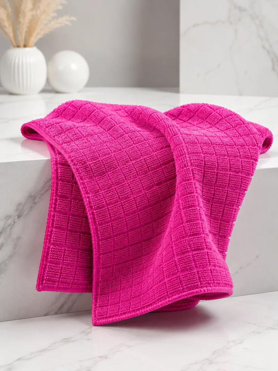 40x40 cm Premium Mikrofiber Temizlik Bezi Hızlı Kuruyan ve Leke Bırakmayan Bez görsel 2