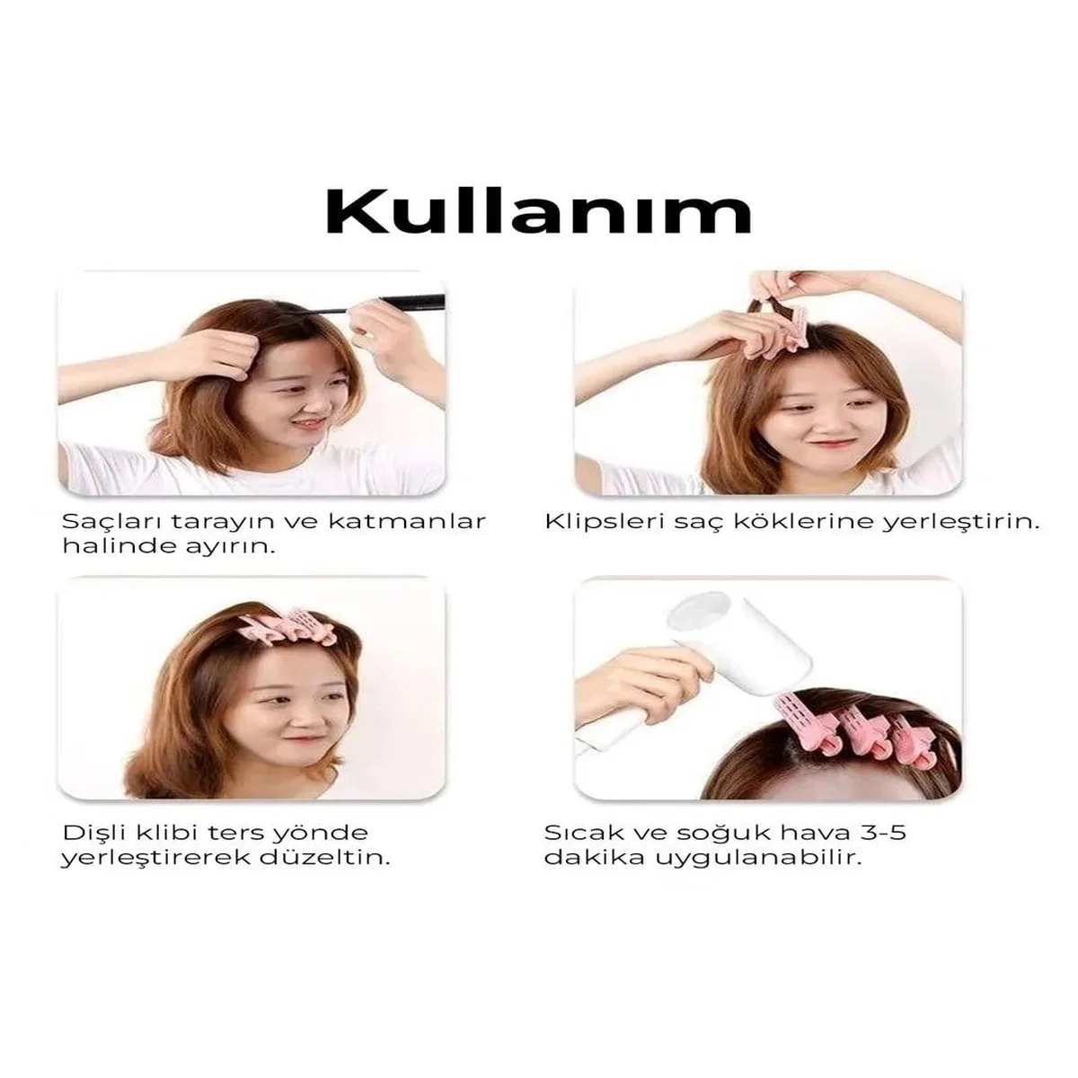 Pati Detaylı Saç Bigudi görsel 3
