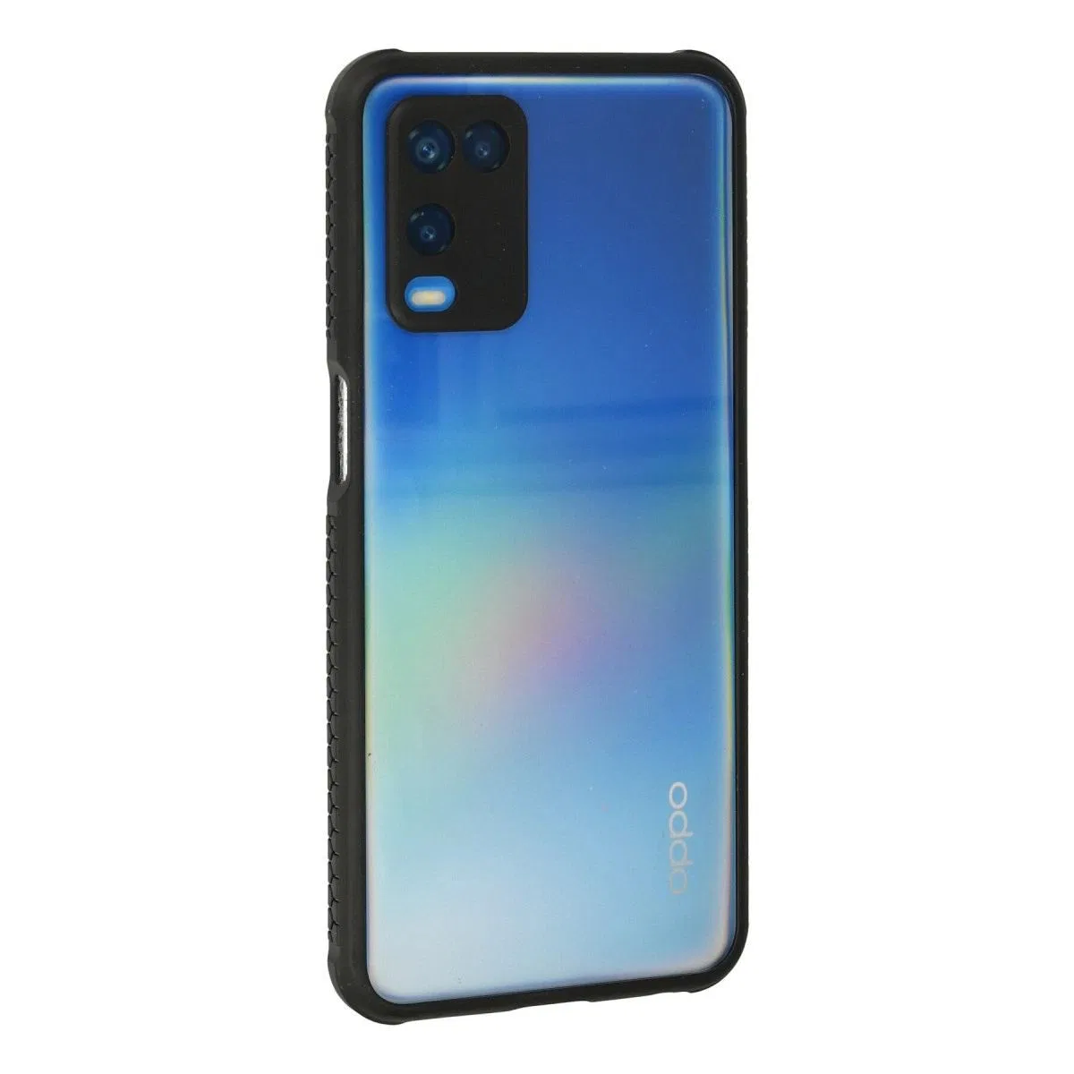 Oppo A54 4g Kılıf Miami Şeffaf Silikon - Siyah görsel 3