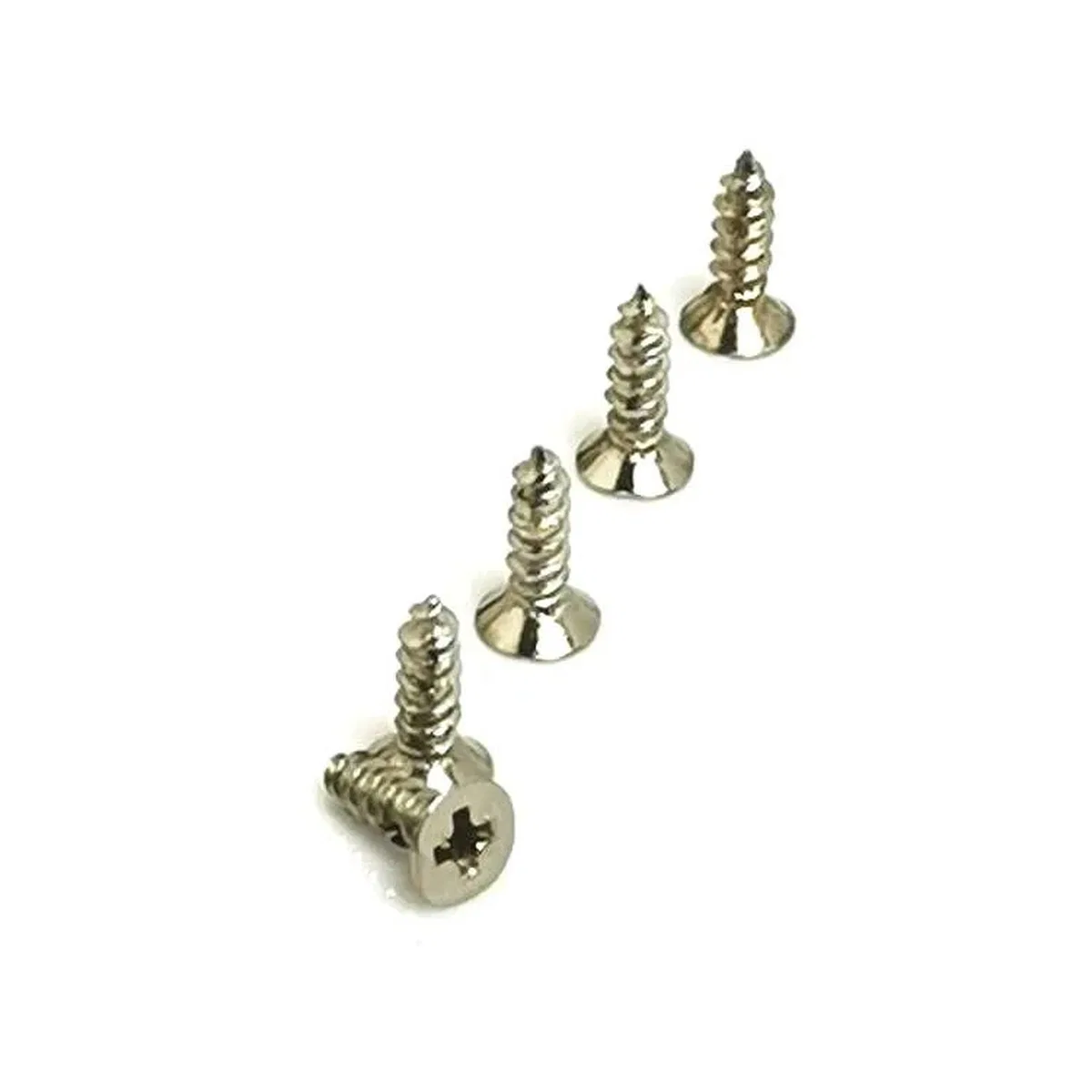 Klips, Menteşe, Ayak, Ağaç, Sunta Vidası 2, 2x7, 5mm - Nikel 100 Adet görsel 2