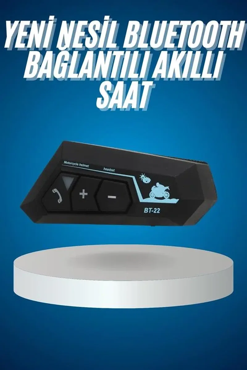 Bluetooth Kask Kulaklığı Intercom 5. 0 Bluetooth Android ve İOS Uyumlu görsel 2