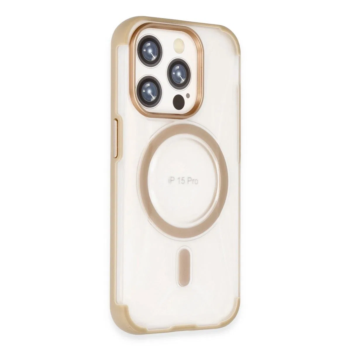 Joko Apple İphone 15 Pro Hilton Magsafe Kapak - Gold görsel 2