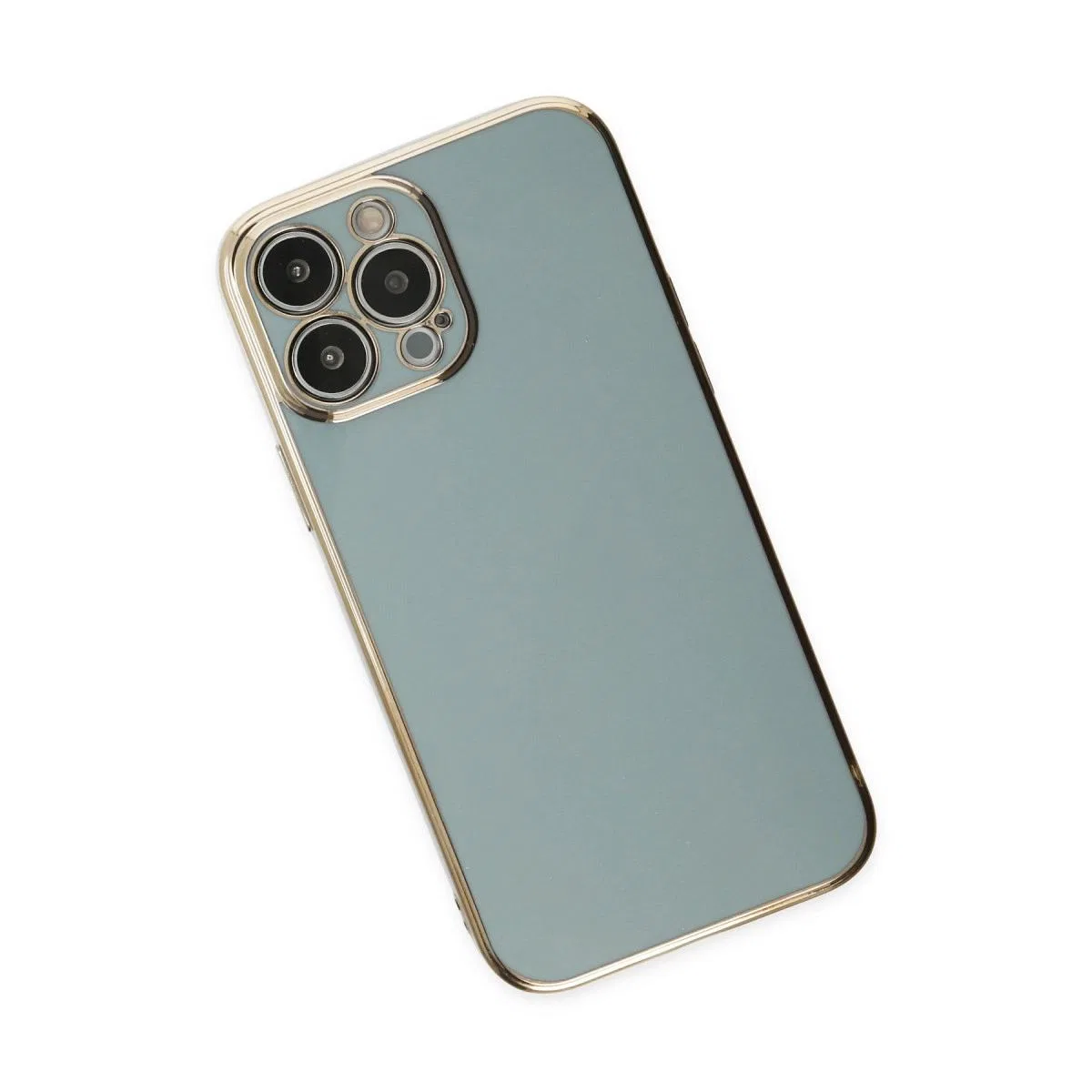 Apple İphone 15 Pro Max Kılıf Volet Silikon - Açık Yeşil görsel 3