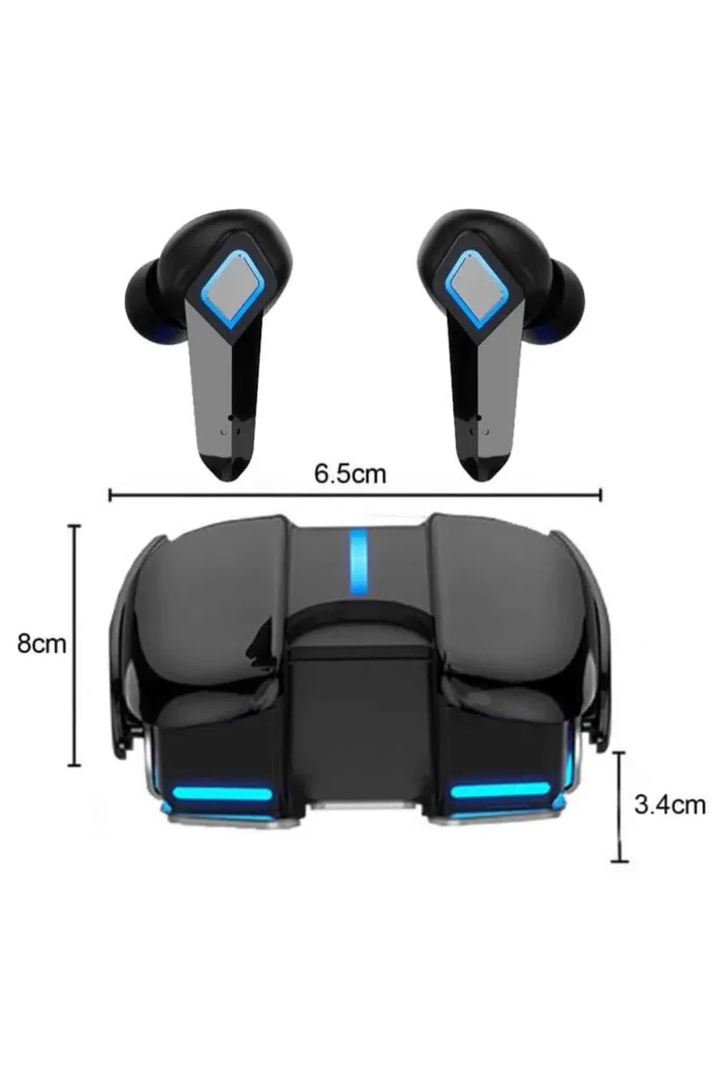 Oyuncu Kulaklığı Gamer Kulaklık ANC Özelliği RGB Işıklı K68 Bluetooth Kulaklık görsel 5