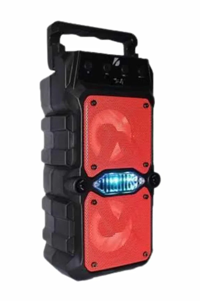 Çift Çıkışlı Güçlü Bataryalı Kablosuz Yüksek Ses Kaliteli Bluetooth Hoparlör görsel 4