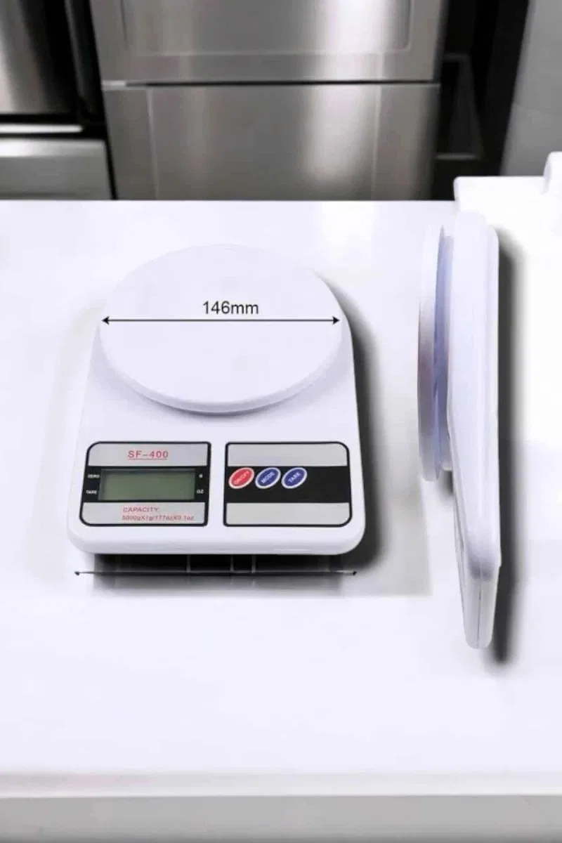 Net Lcd Ekran Ve Otomatik Kapanma Özelliği İle Uzun Ömürlü Dijital Mutfak Tartısı görsel 5