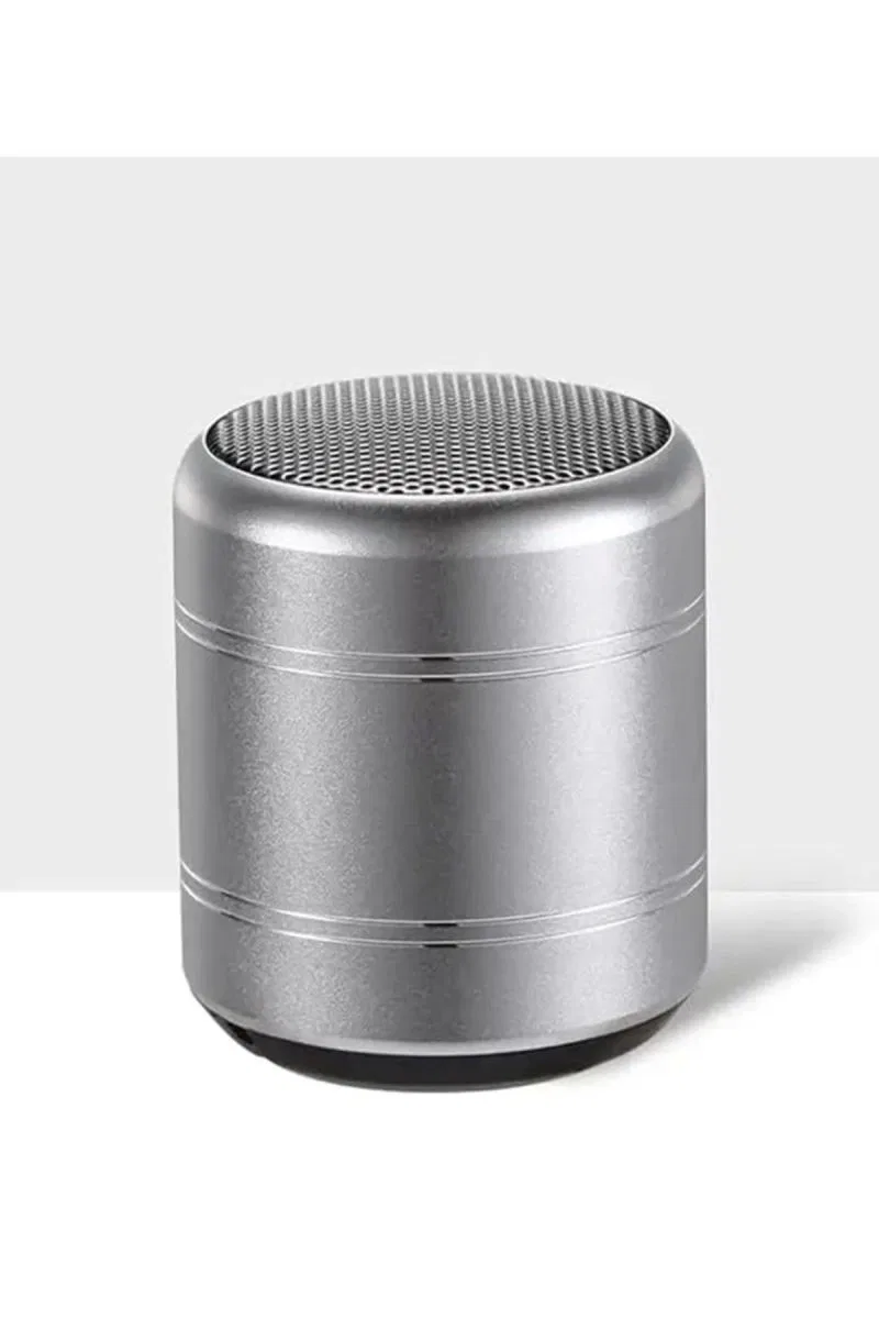 Mini Alüminyum Tws Kablosuz Bluetooth Hoparlör – Yuvarlak Metal Tasarım, Yüksek Bas Ve Taşınabilir Özellikler görsel 3