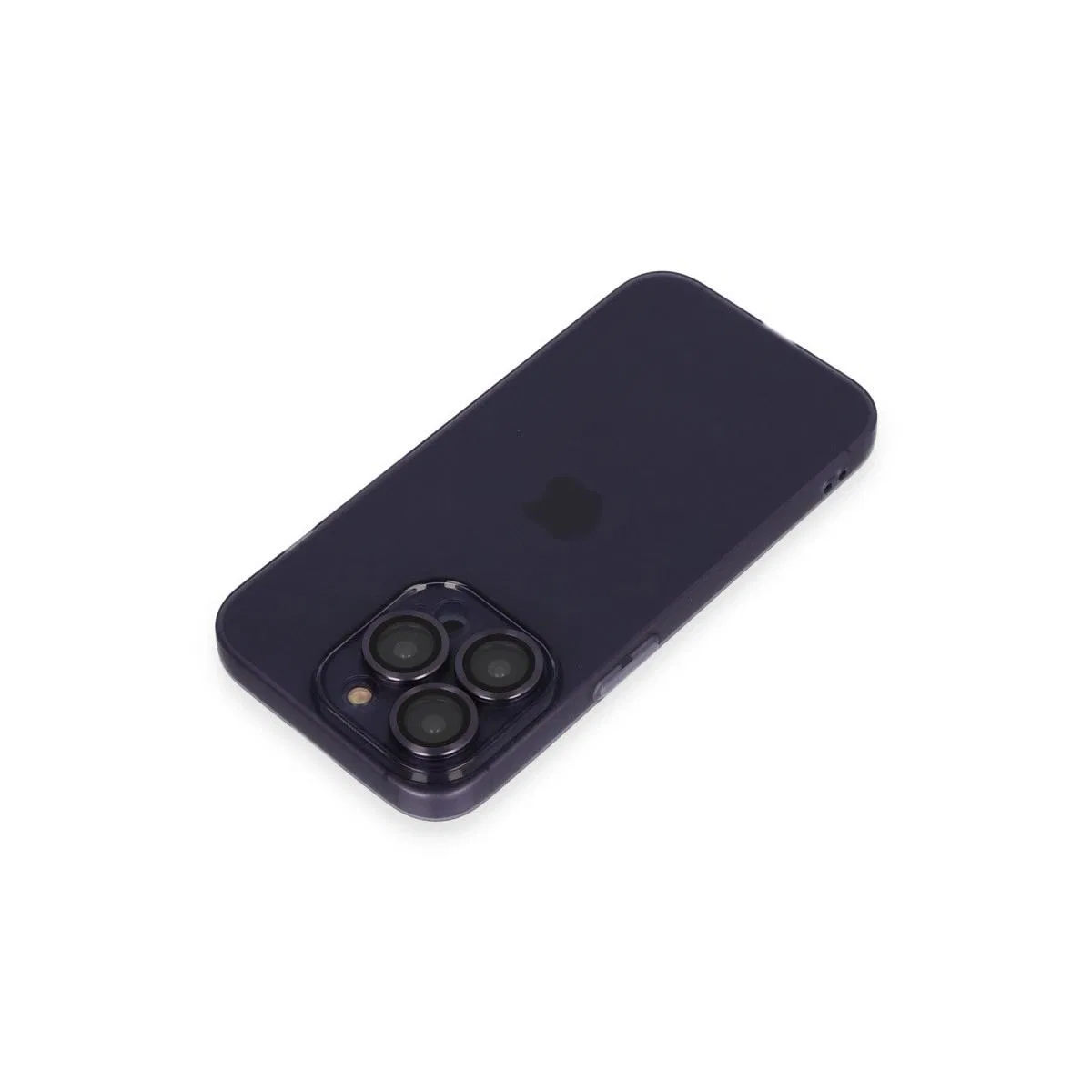 Apple İphone 14 Pro Max Kılıf Luko Lens Silikon - Siyah görsel 5