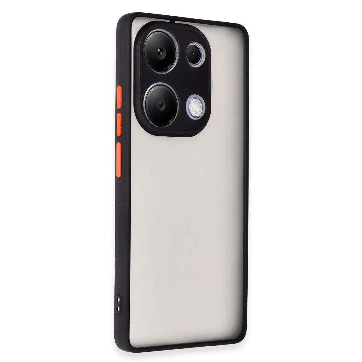 Xiaomi Redmi Note 13 Pro 4g Kılıf Montreal Silikon Kapak - Siyah görsel 2
