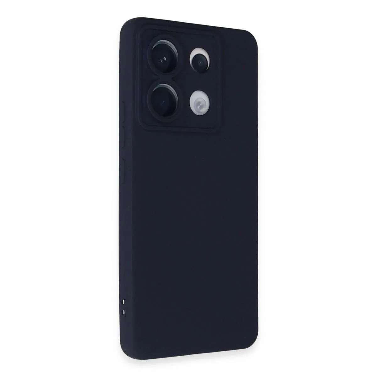 Xiaomi Redmi Note 13 Pro 5g Kılıf Nano İçi Kadife Silikon - Lacivert görsel 2