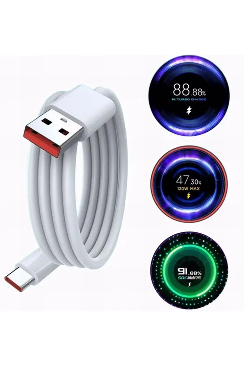Type-C 67w (Watt) Ultra Hızlı Şarj Aleti Adaptör Kablo Set görsel 3