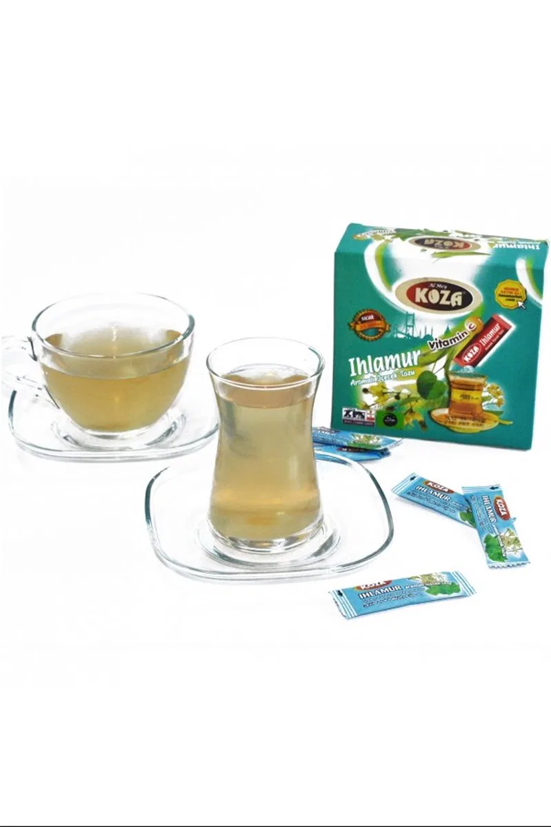 Koza Tek İçimlik Ihlamur Aromalı Toz İçecek 30'lu görsel 2