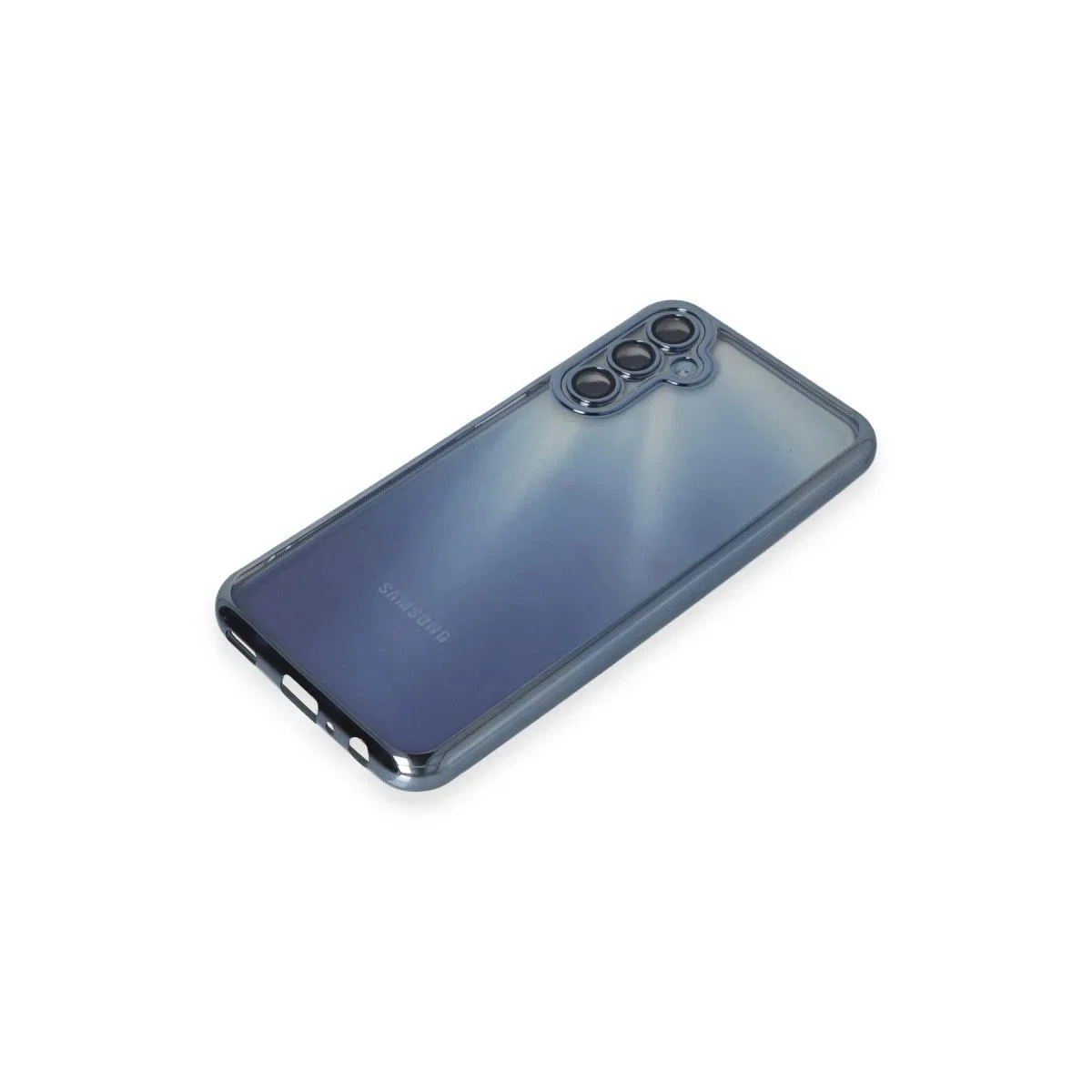 Samsung Galaxy A35 5g Kılıf Razer Lensli Silikon - Açık Mavi görsel 4