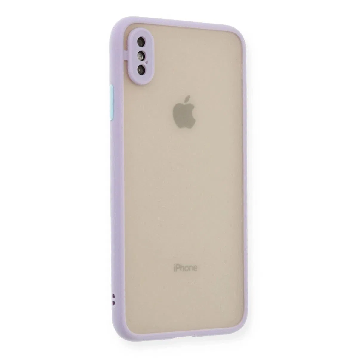 Apple İphone Xs Max Kılıf Montreal Silikon Kapak - Mor görsel 2