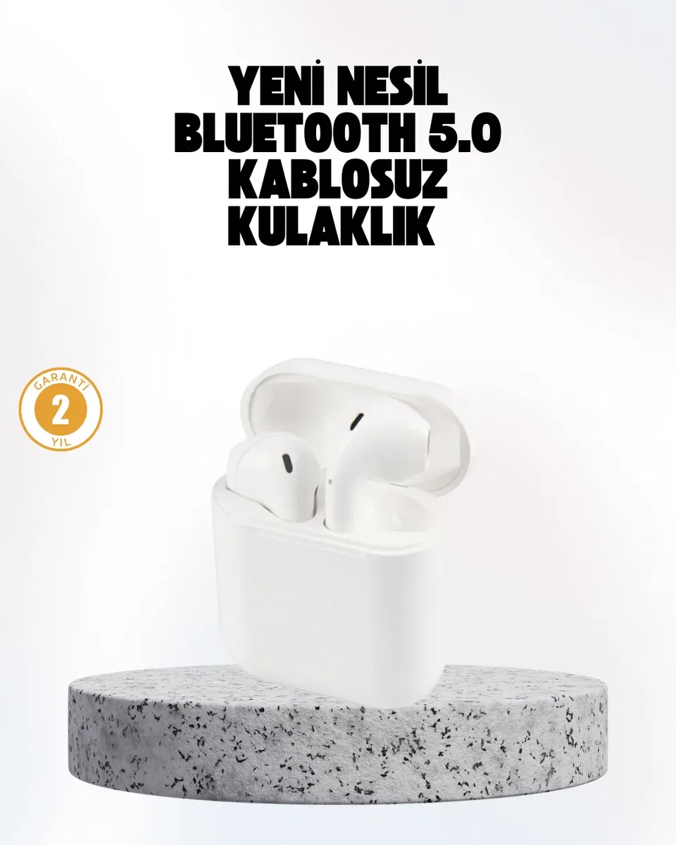 Hızlı Şarj Destekli 2. Nesil Bluetooth 5. 0 Ergonomik Kulaklık