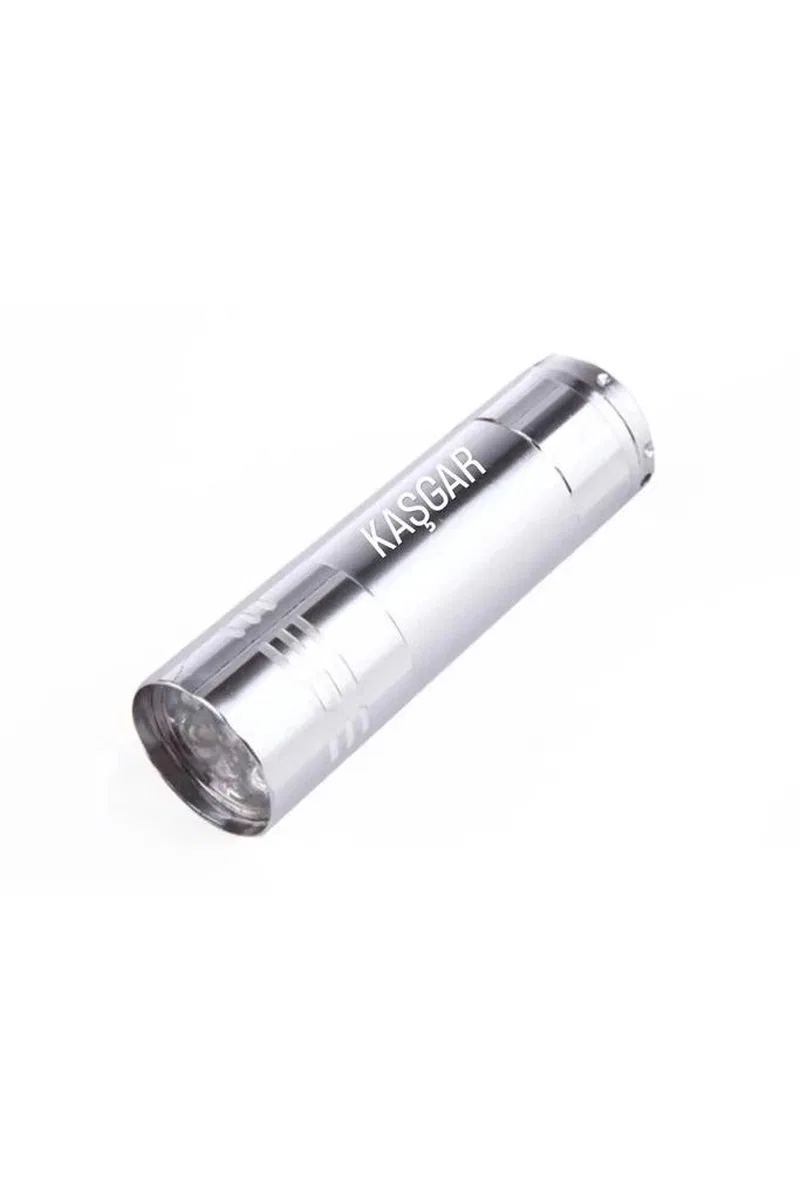 Süper Parlak 9 Ledli Metal Mini El Feneri görsel 6