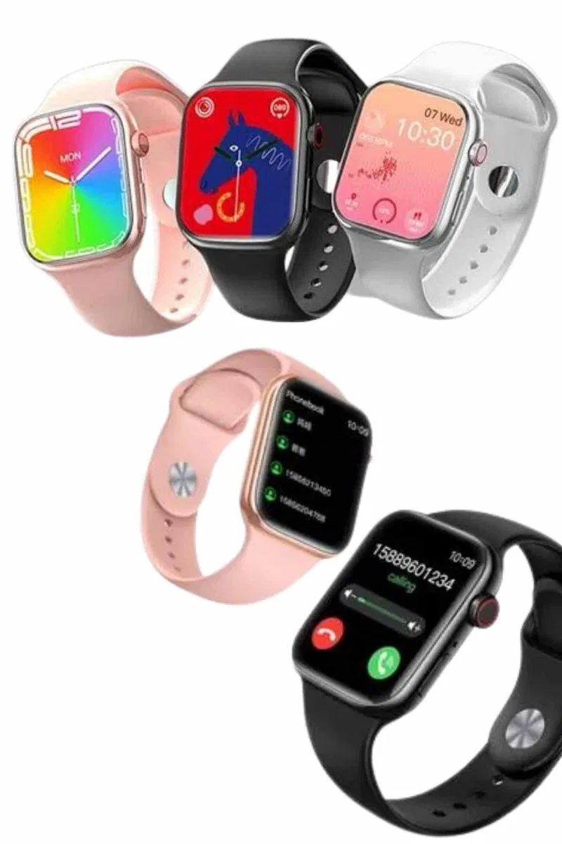 Kadınlara Özel Yeni Nesil Pembe Amoled Ekran Ultra Akıllı Saat 49MM görsel 5