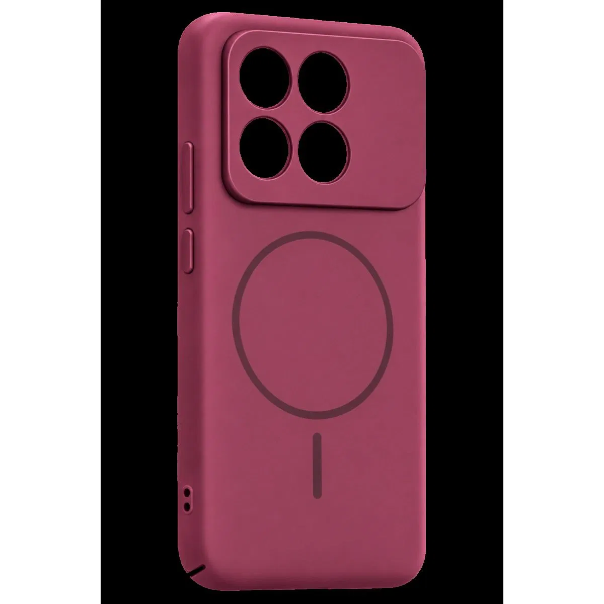 Xiaomi Poco X6 Pro Mika Pc Magsafe Kapak - Bordo