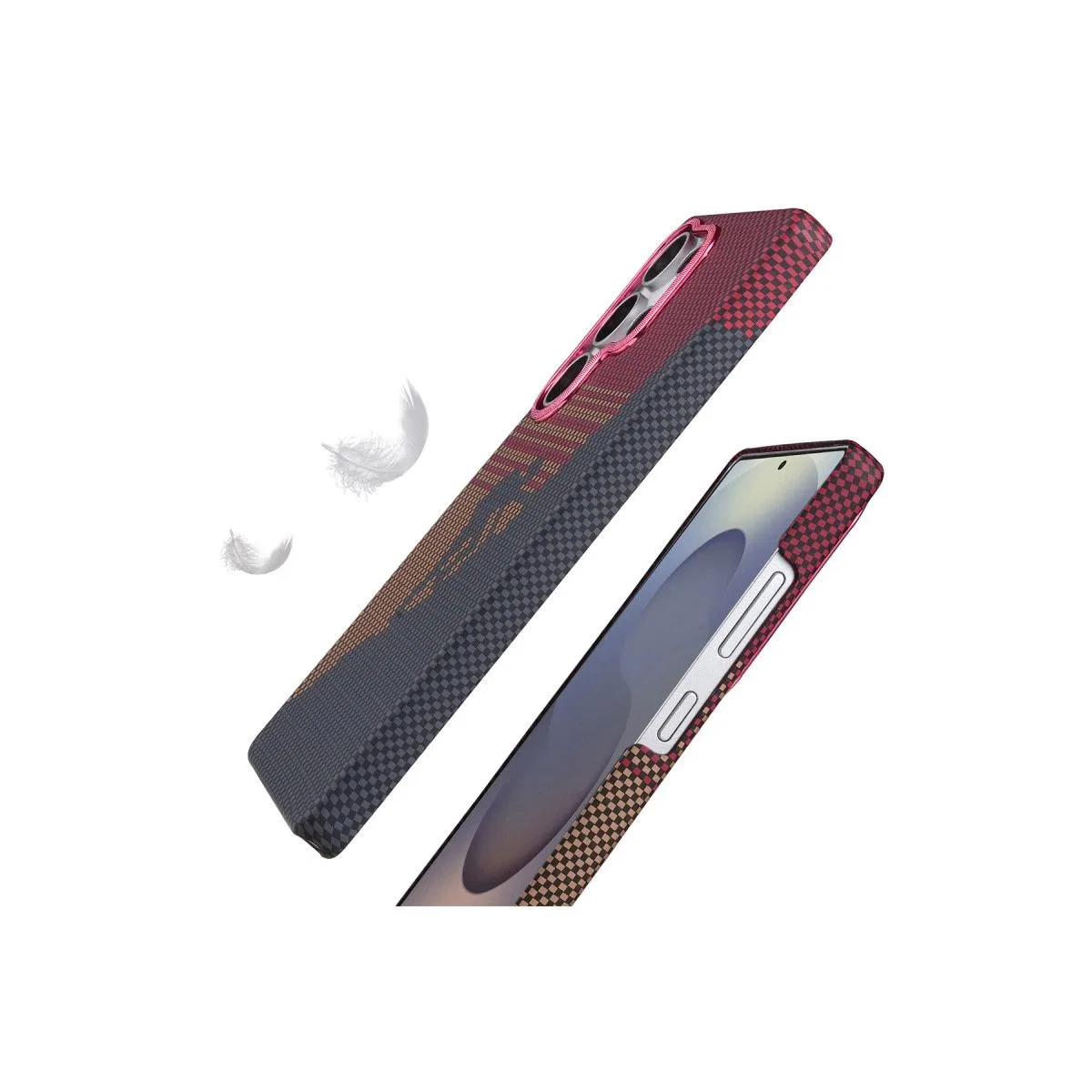 Samsung Galaxy S24 Ultra Vega Magsafe Kapak - Kırmızı görsel 3