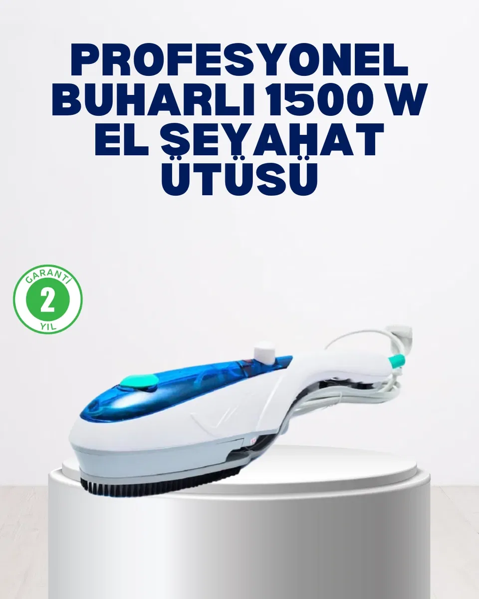 Portatif Buharlı Ütü Ekonomik Kırışıklık Giderici