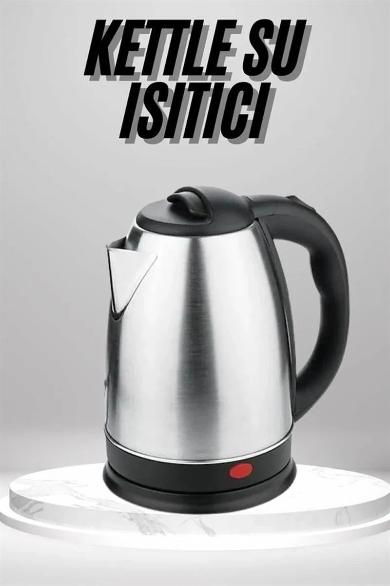 Su Isıtıcı 220 - 240 V Paslanmaz Çelik Kettle Uzun Ömürlü 2000 Watt görsel 2