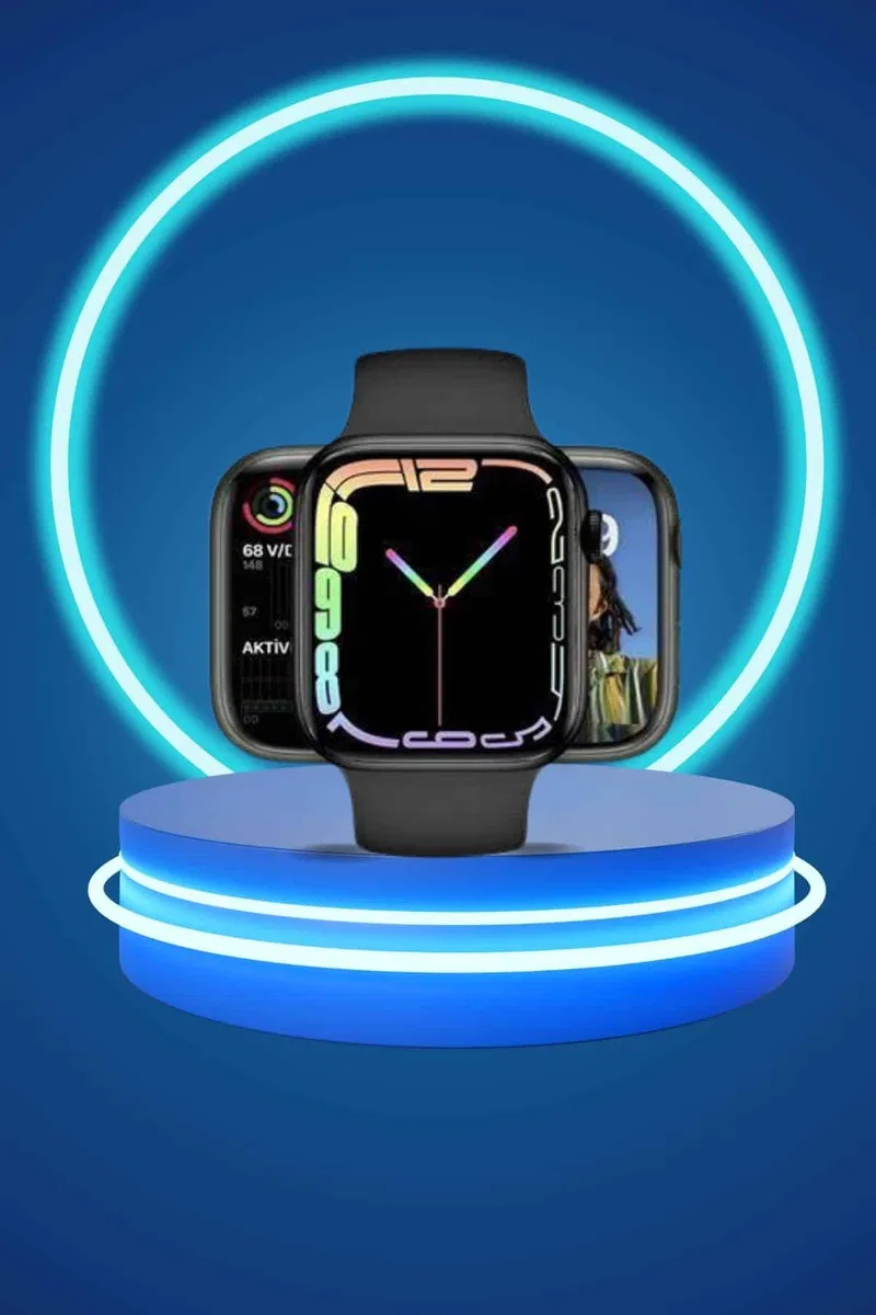 Yeni Nesil Akıllı Saat ve Ucuz Kaliteli Bluetooth Kablosuz Kulaklık Amoled Ekran görsel 5