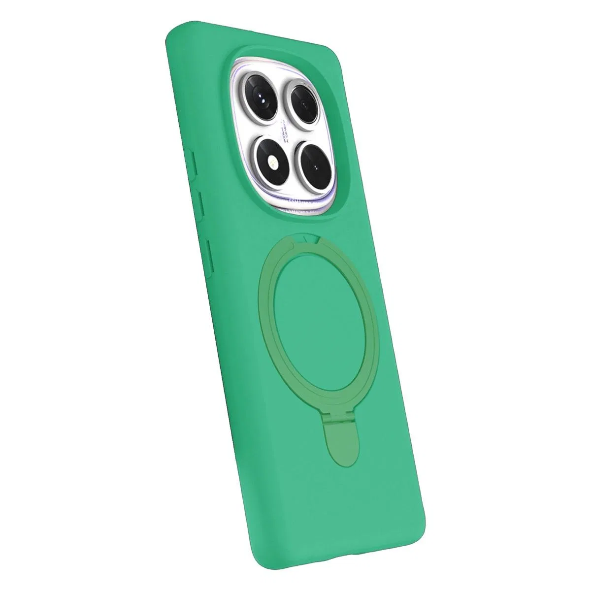 Xiaomi Redmi Note 14 Pro 4g Regal Magsafe Standlı Kapak - Yeşil görsel 2