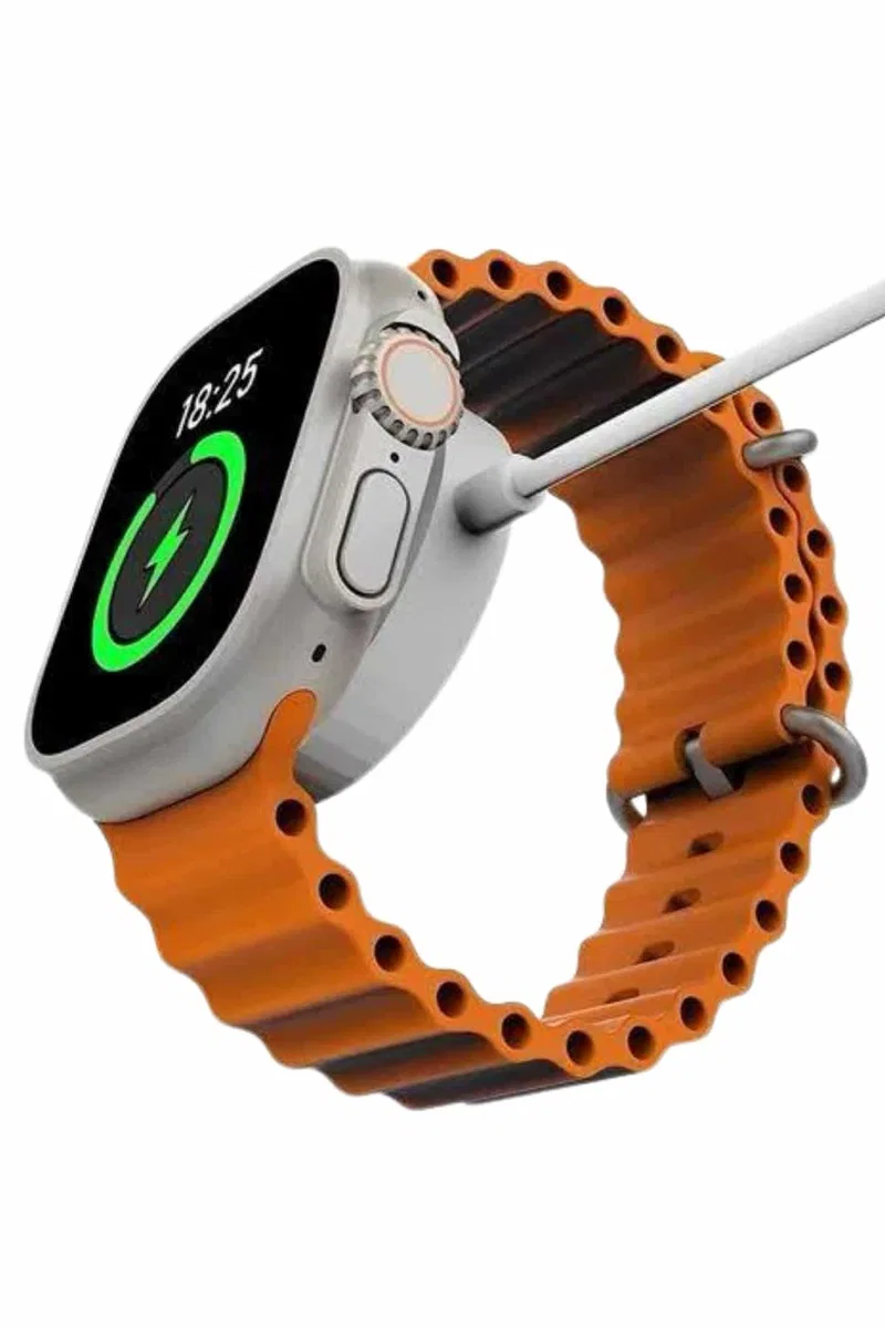 49mm Akıllı Saat Amoled Ekranlı Kadın Erkek Kol Saati Plastik Kordon Yeni Nesil görsel 5
