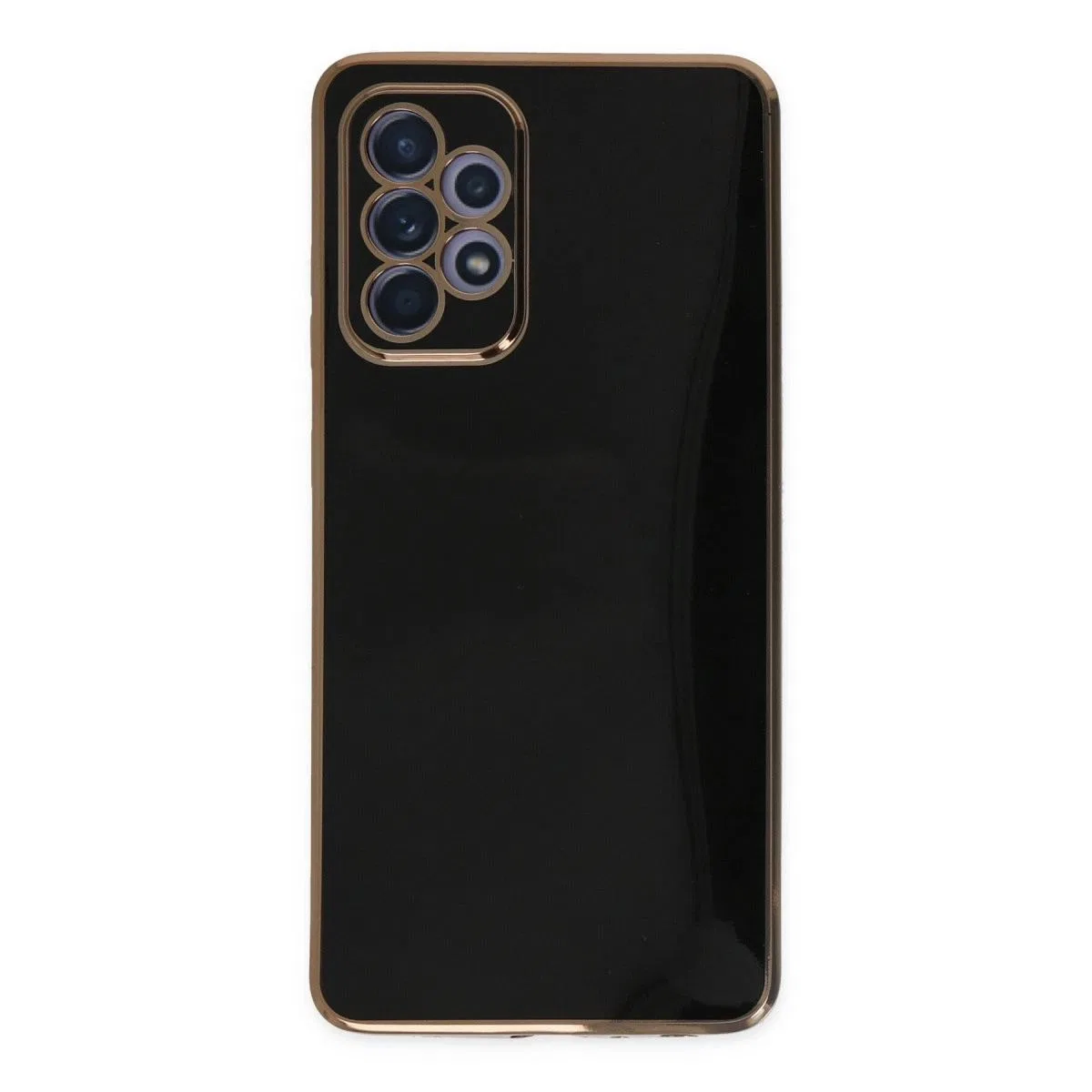 Samsung Galaxy A52 Kılıf Volet Silikon - Siyah