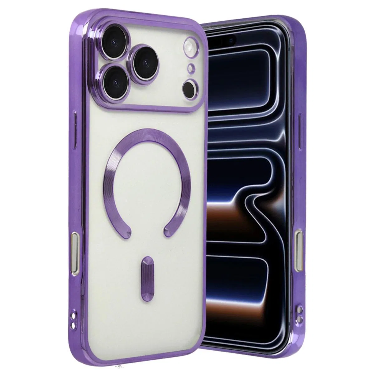 Apple İphone 17 Pro Kross Magneticsafe Kapak - Mor