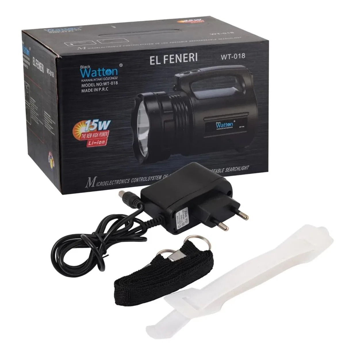 Wt-018 Profesyonel Büyük Avcı Feneri görsel 3
