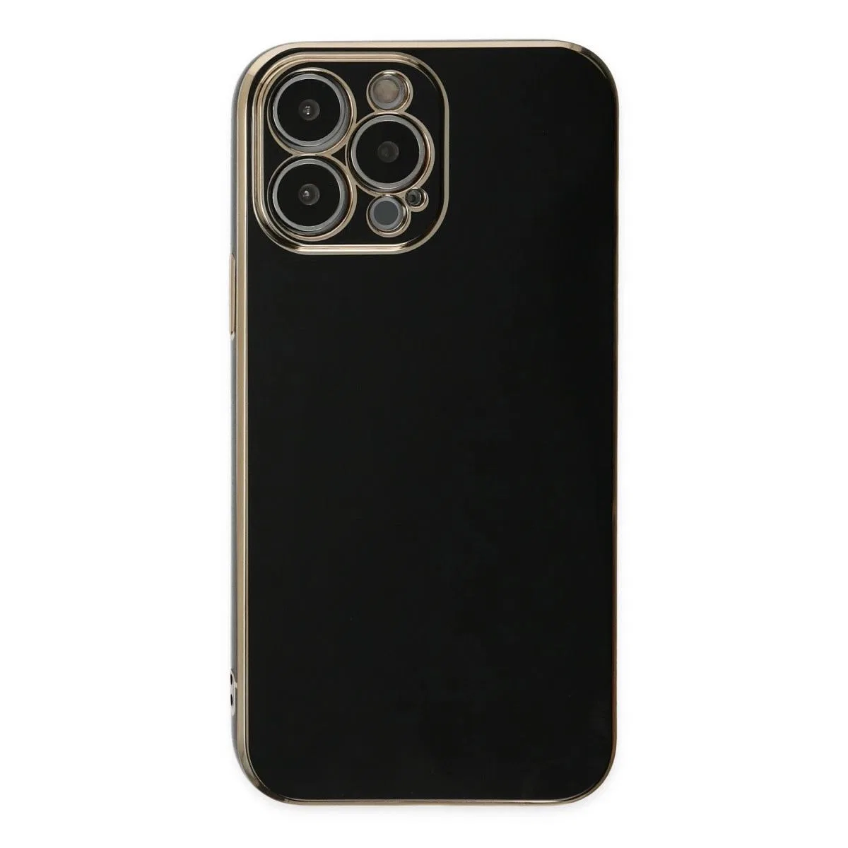 Apple İphone 14 Pro Kılıf Volet Silikon - Siyah görsel 2