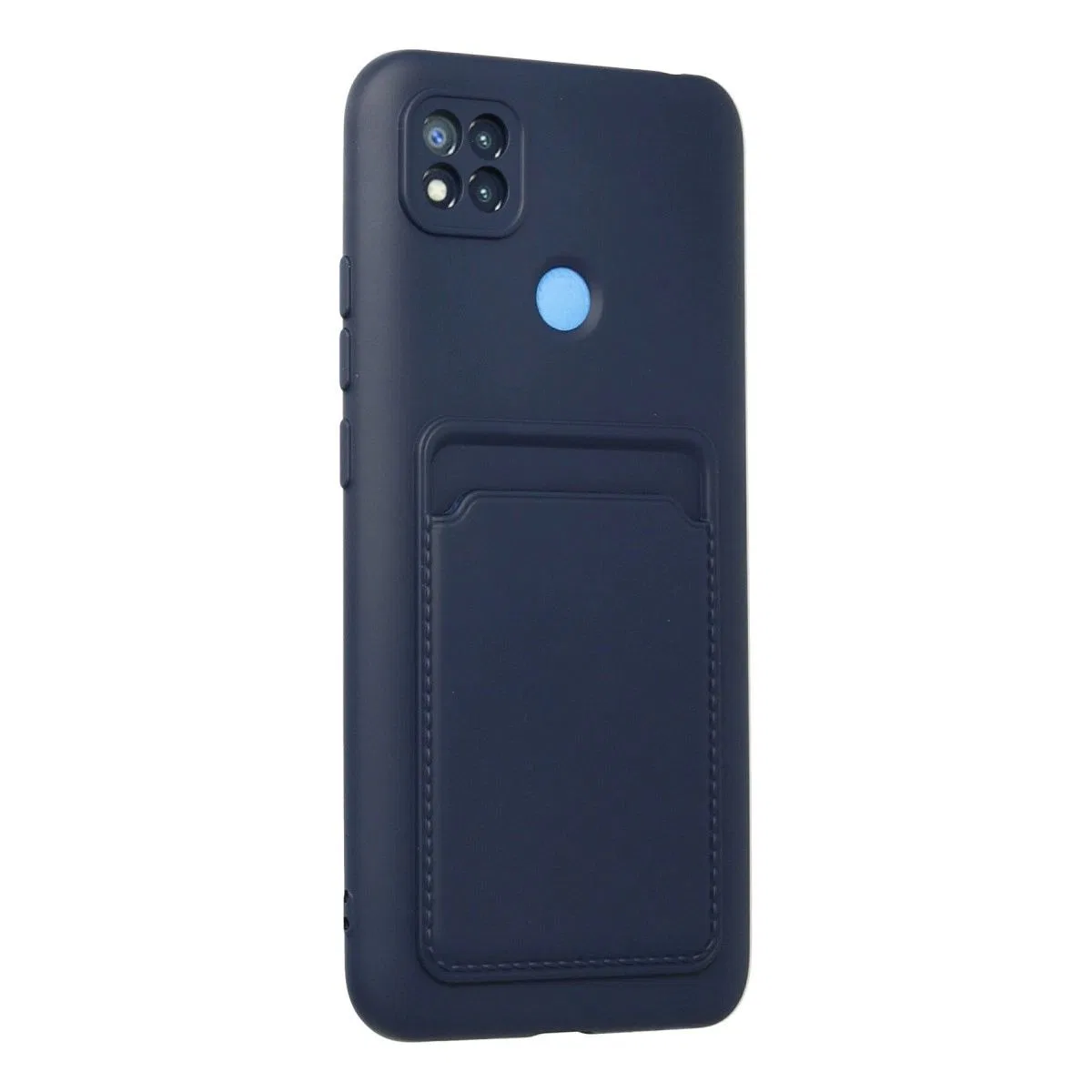 Xiaomi Redmi 9c Kılıf Kelvin Kartvizitli Silikon - Lacivert görsel 2