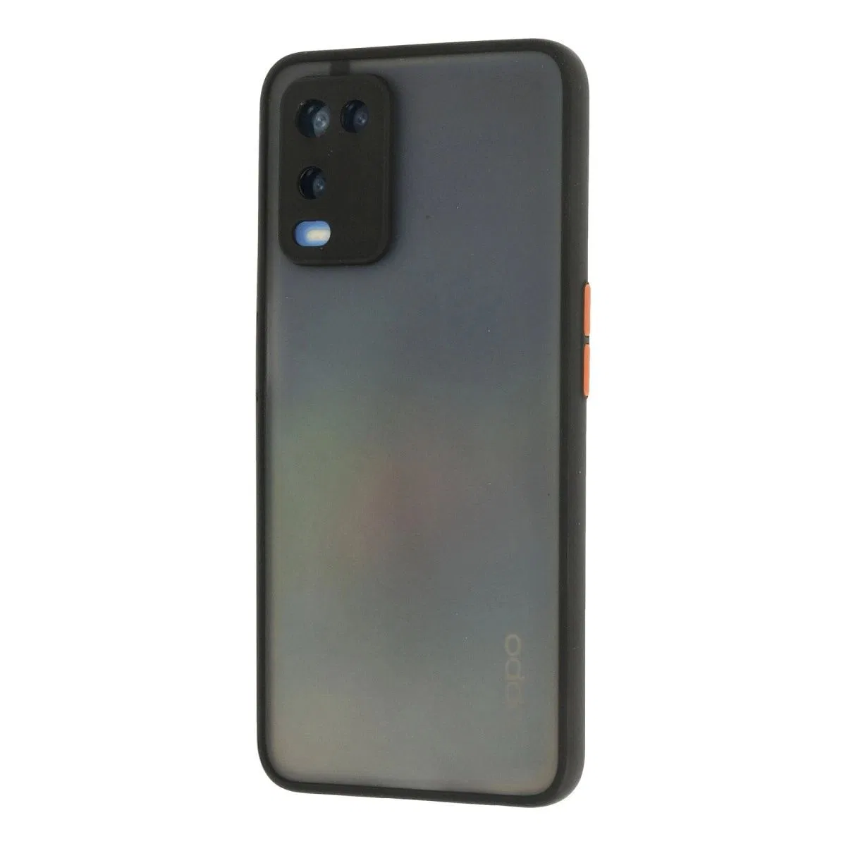 Oppo A54 4g Kılıf Montreal Silikon Kapak - Siyah görsel 3