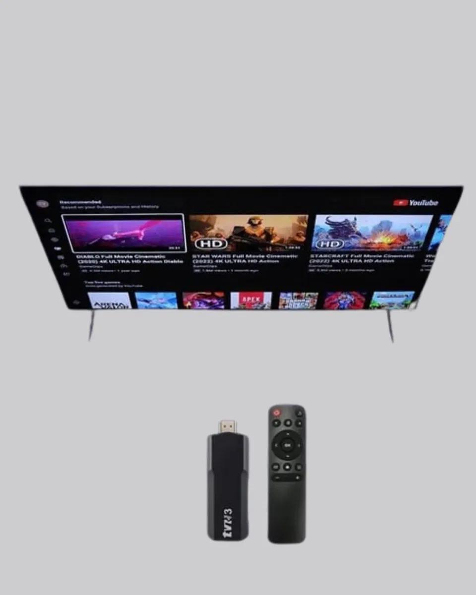 WiFi ve Bluetooth Destekli Android TV Dönüştürücü Stick görsel 2