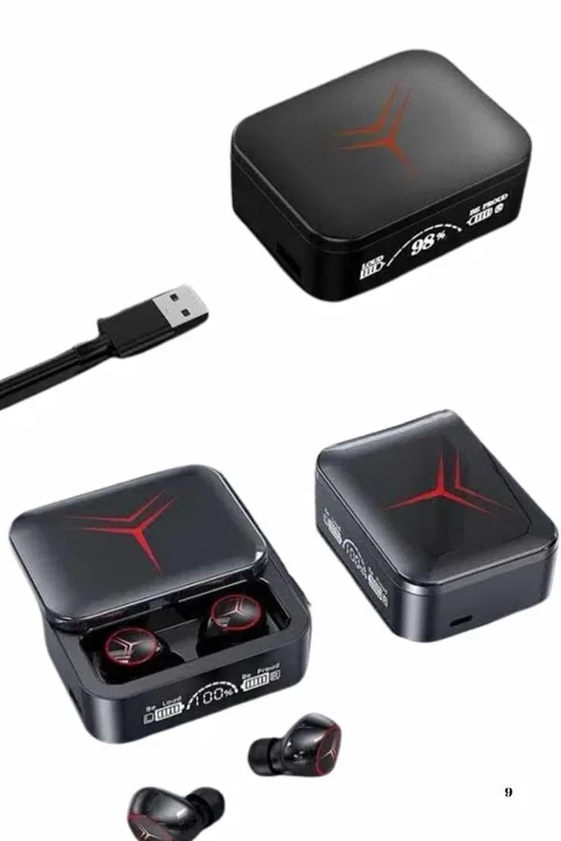 Kablosuz Şarj Göstergeli Powerbank Özellikli Bluetooth Kulaklık Çağrı Cevaplayabilen görsel 4